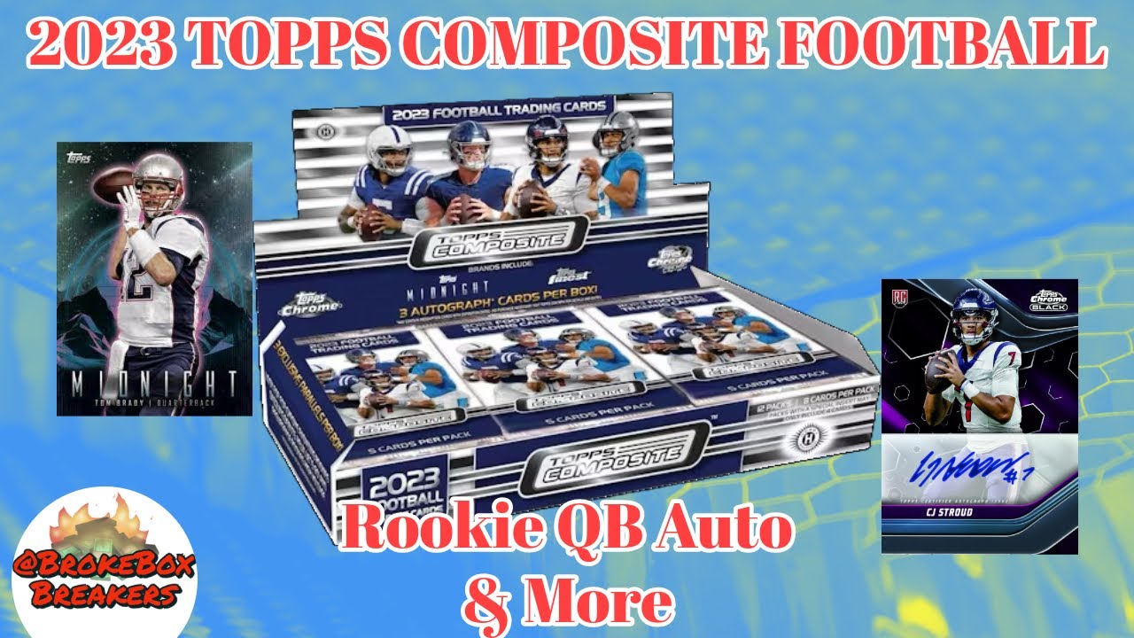 Top Rookie QB Auto!! 💎😍 2023 Topps Composite Football 🏈 Hobby Box - review
