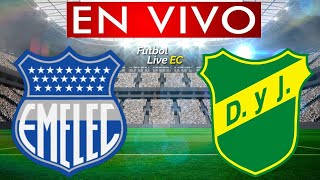 EMELEC vs DEFENSA Y JUSTICIA EN VIVO - COPA SUDAMERICANA NARRACION