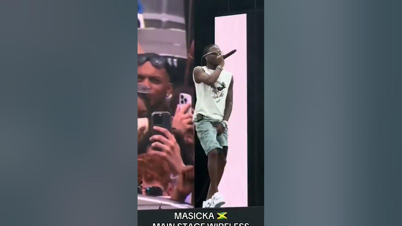 Masicka performed Hit Song"20 MATIC" at Wireless Festival in London, England, UK 🇬🇧