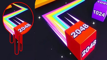 JELLY RUN 2048 ♾️(jelly tube run 2048) 🆚 Number Mastergameplay Walkthrough android iOS
