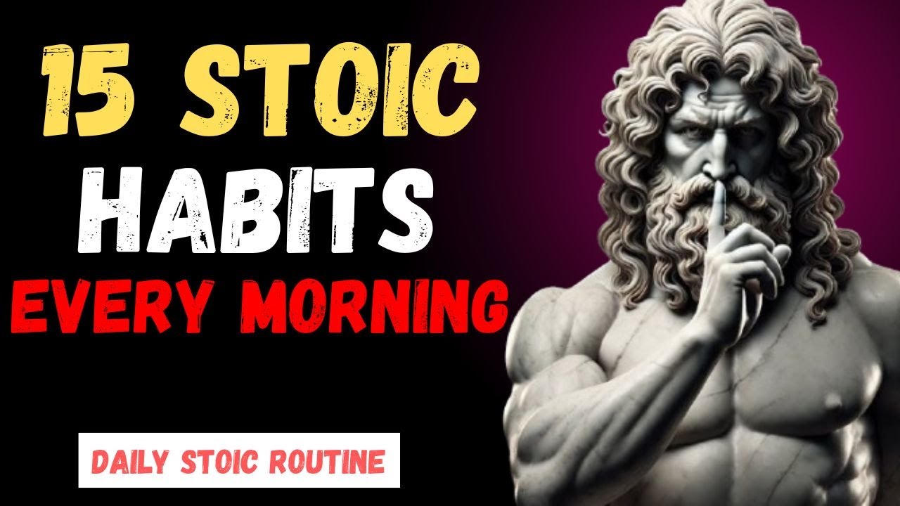Stoic Routine 15 Stoic Habits to Start Every Day Like Marcus Aurelius | Daily Stoic ...