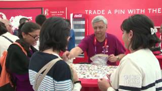 The art of Olympic pin trading