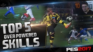 PES SKILLS Tutorial  (TOP 5 OVER POWERED MOVES) eFootball skills screenshot 1