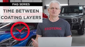 How long should I wait between layers of ceramic coating? | FAQ series by ESOTERIC!