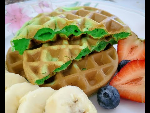 Pandan Waffle Recipe With Pandan Extract