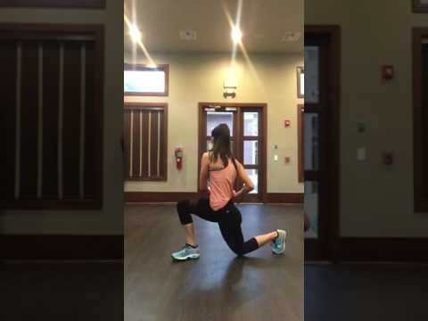 Jump lunge with core rotation - YouTube Jump lunge with core rotation - YouTube