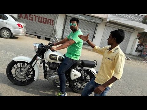 new royal enfield classic 350 white review youtube
