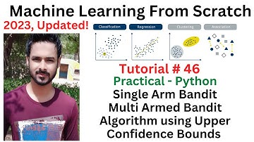 Tutorial 46: (Practical) Multi armed bandit Algorithm using Upper confidence bounds