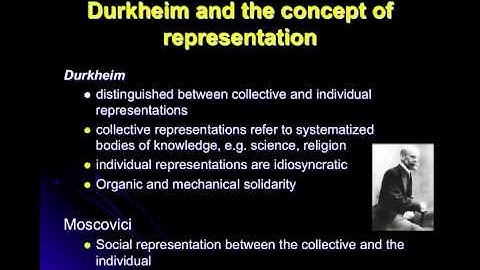 Social Representations Part 2