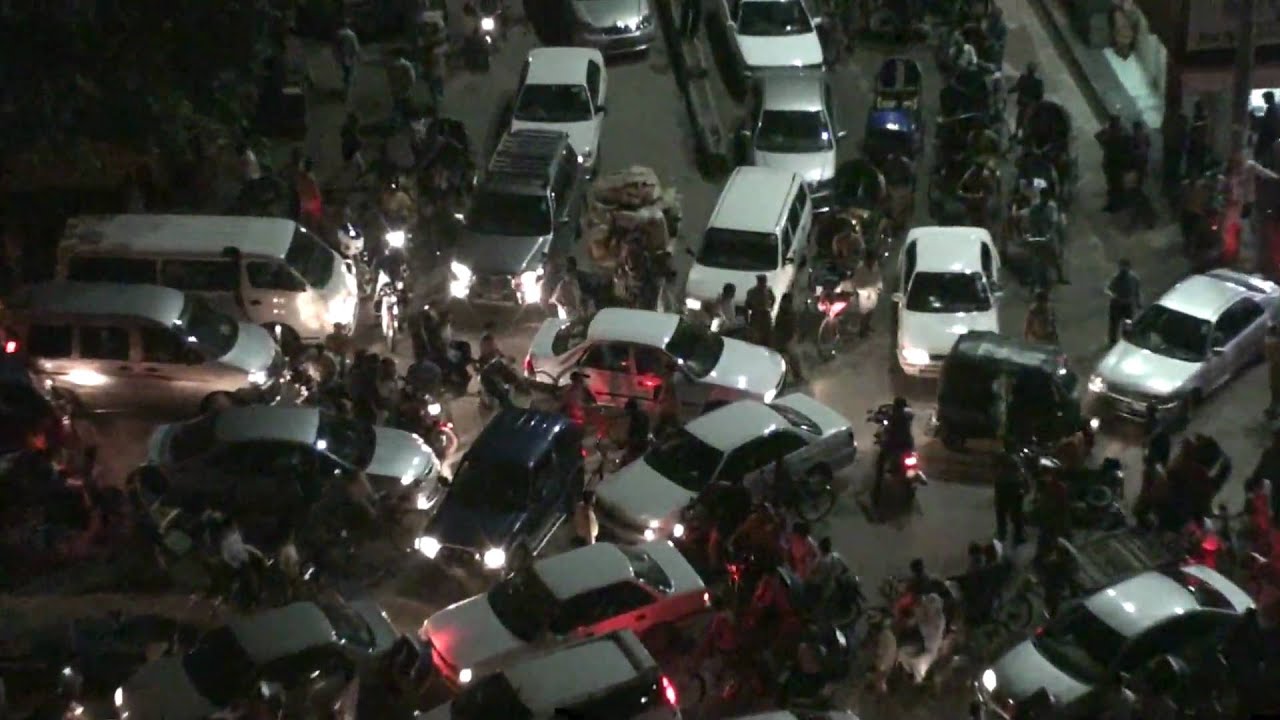 Write a report traffic jam