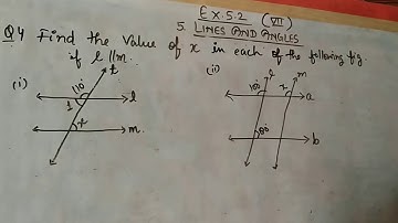 Class7th#ex 5.2#que 4(i and ii)#chapter 5#Maths#