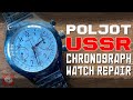 Poljot Russian Soviet Chronograph Watch | Full Service &amp; Movement Restoration