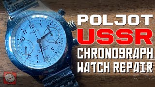 Poljot Russian Soviet Chronograph Watch | Full Service &amp; Movement Restoration