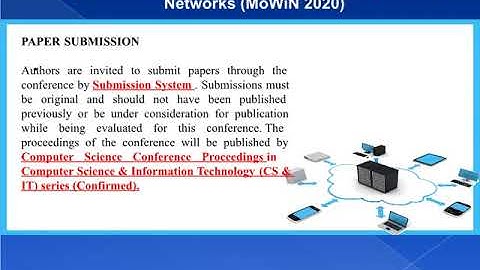 9th International Conference on Mobile &Wireless Networks (MoWiN 2020)