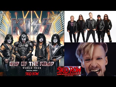 SKID ROW to support KISS on European spring and summer tour