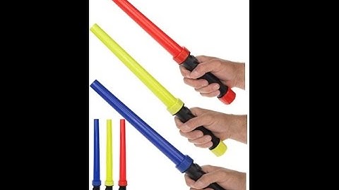 GAVMANAK and the Nightstick LED Traffic Wands NSP 1632 NSP 1634 and NSP 1636