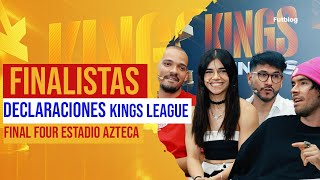 Todas las declaraciones de los presidentes Kings League Américas FINAL FOUR Estadio Azteca
