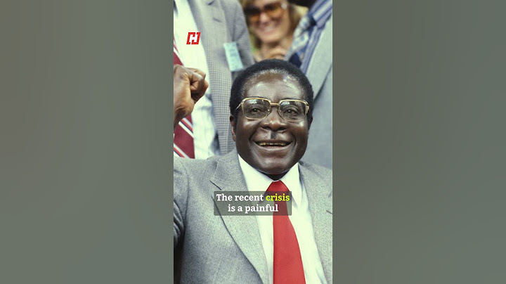 Zimbabwean President Under Pressure To Resign Or Face A Coup