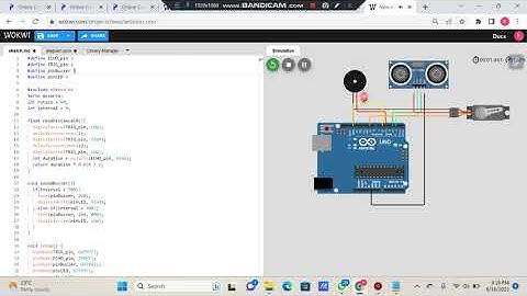 Simulasi Palang Kereta Api Menggunakan Arduino Uno Lengkap dengan LED Menggunakan Wokwi