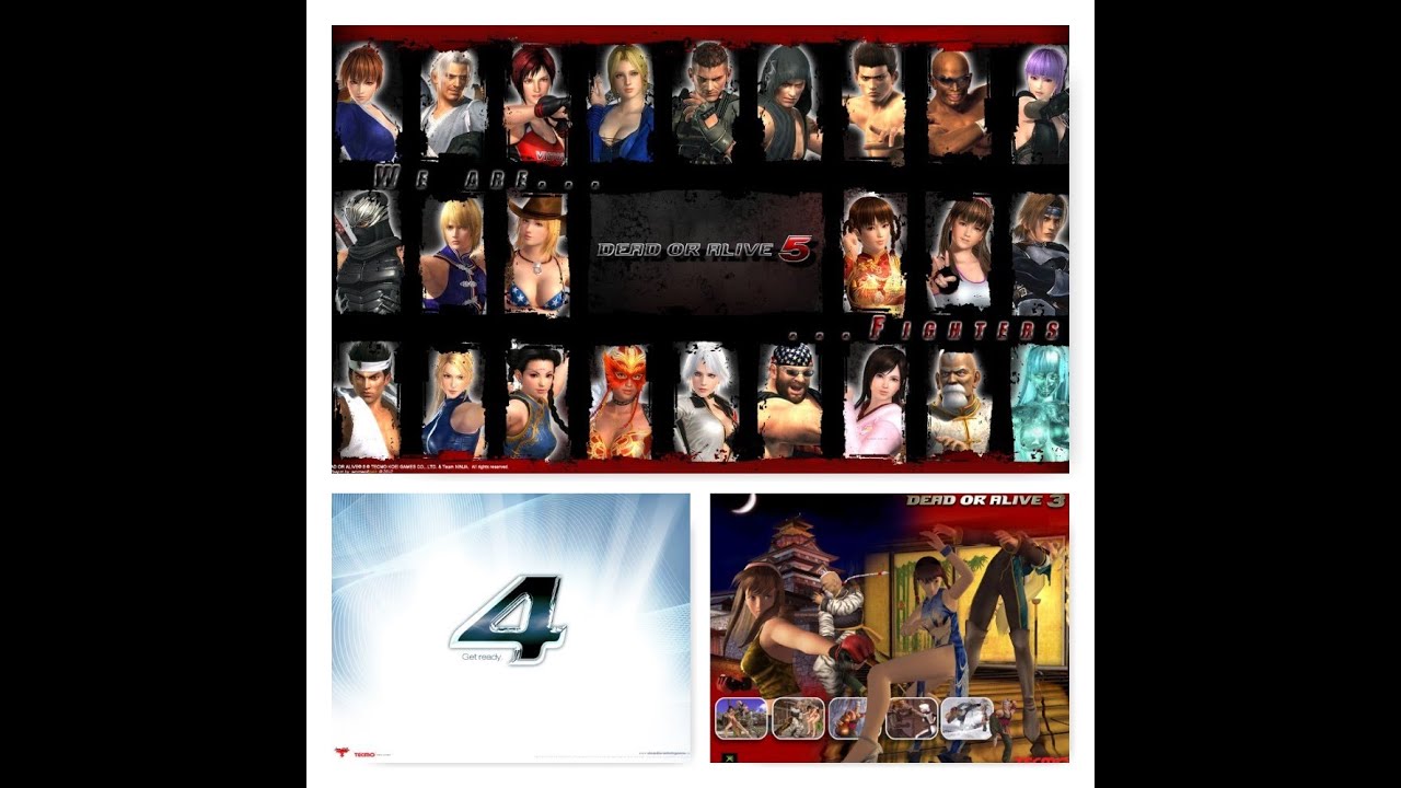 DOA4 Tag Battle Watch Mode - YouTube