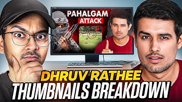 How I Design Viral Thumbnails for Dhruv Rathee