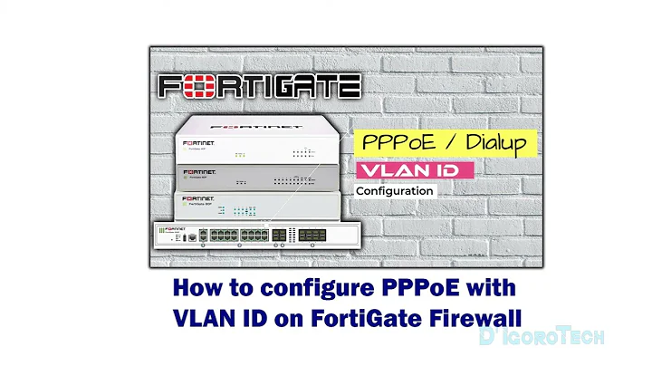 Part 4 How to Configure PPPoE, Fixed IP, DHCP on FortiGate Firewall   Managing WAN Interfaces Part4