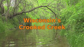 Fishing Crooked Creek, Wisconsin