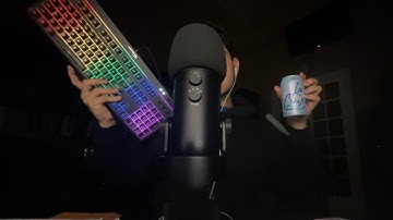 ASMR Fast & Aggressive Mechanical Keyboard Typing, Tapping & Scratching