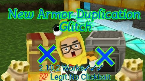New ARMOR Duplicate Glitch!! 😲😲😲- 💯 Legit | Blockman Go | Skyblock |