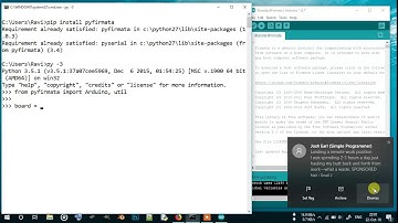 Control Arduino with Python