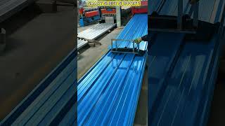 Smart Sheet Support Trolley – Genius Solution for Metal Roofing Roll Forming Line.