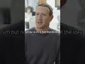 Learning from competitors || Mark Zuckerberg #shorts #markzuckerberg