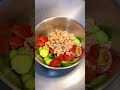 簡単きゅうりとツナトマトの中華あえ#shorts
