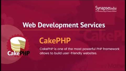 Web Development by SynapseIndia using CakePHP