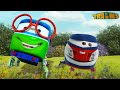 Train cartoon | Super wings | Collection 313