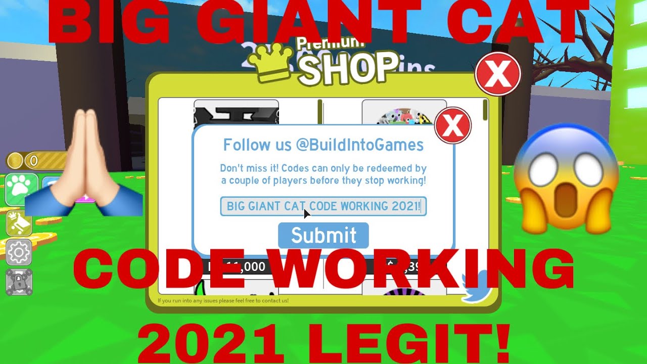 Free Giant Cat Code - wide 3