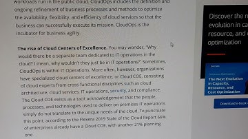 What Is CloudOps CloudOps Explained,ibm cloud computing