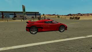 Koenigsegg Agera Crash & Jump||Car Parking HD||ANDROID SIMULATOR|| screenshot 4