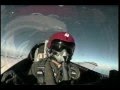 Reporter pulls two 9G turns in F16 USAF Thunderbirds.  First show since wing bump at same base.