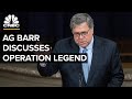 WATCH LIVE: Attorney General William Barr discusses Operation Legend in Kansas City, Mo. — 8/19/2020