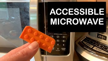 How to Make a Microwave Accessible - Tip of the Day #22