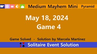 Medium Mayhem Mini Game #4 | May 18, 2024 Event | Pyramid