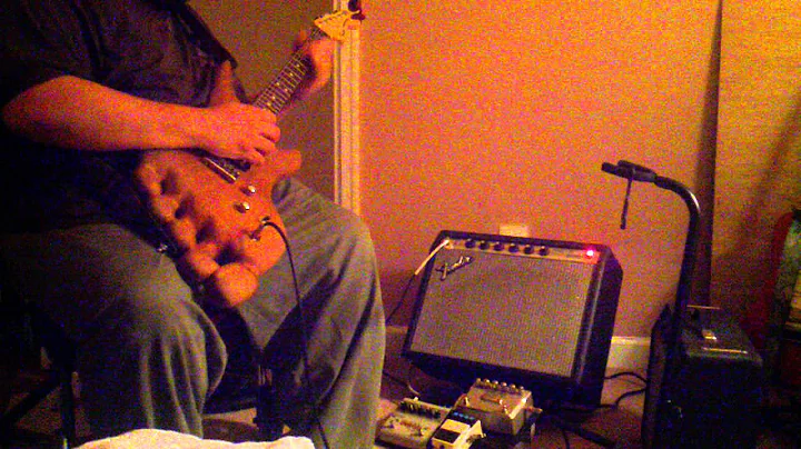 Jesse Hughart's Custom Foot Guitar