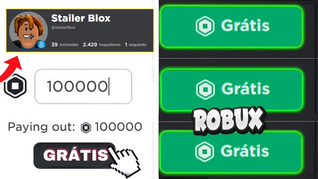 ✓COMO GANHAR ROBUX DE GRAÇA EM MARÇO 2023! (Funciona) 