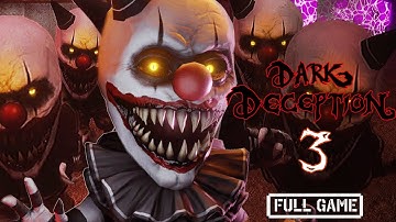 DARK DECEPTION | Full Game Walkthrough |  Chapters 3 | No Commentary