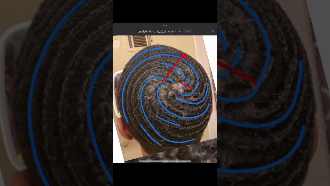 Brush Angles 360 Waves Swirl