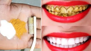 عالم الوصفات | كيفية تبيض الأسنان في المنزل في 3 أيام و أزلت الجير و بلاك الأسنان