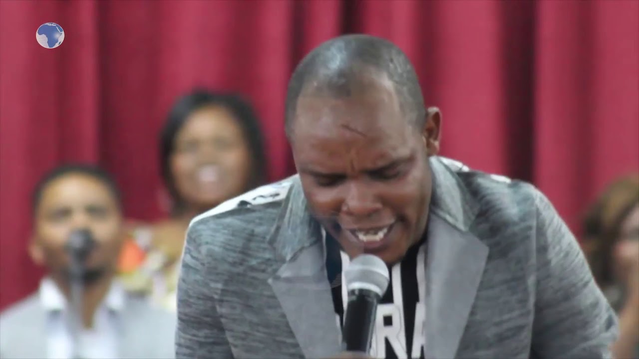 Gospel artist, Solomon Mkubwa performs at Mombasa Pentecostal