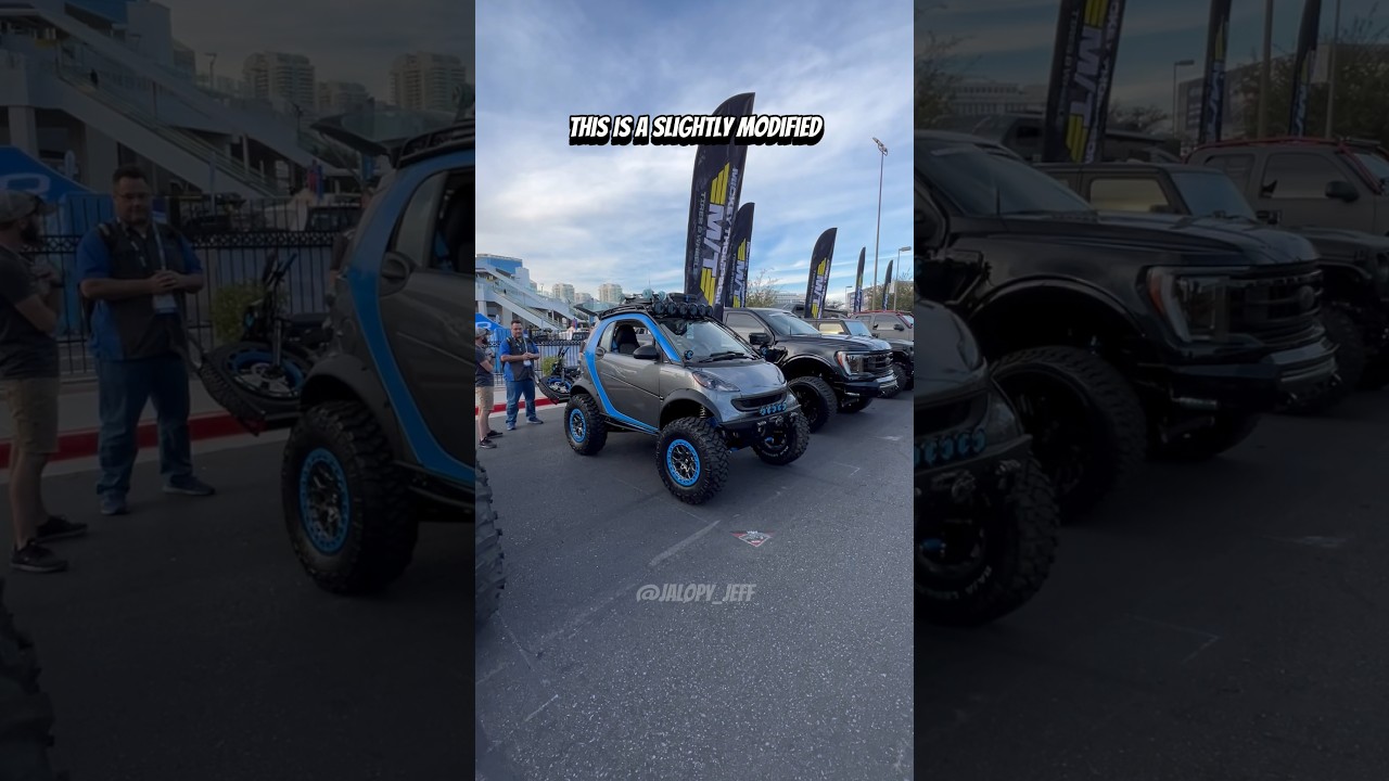 Slightly modified Smart Car ForTwo Smartrunner