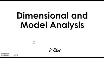 Basics of Dimensional Analysis